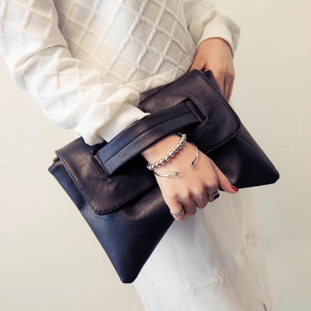 Large capacity clutch purse evening  envelope bag