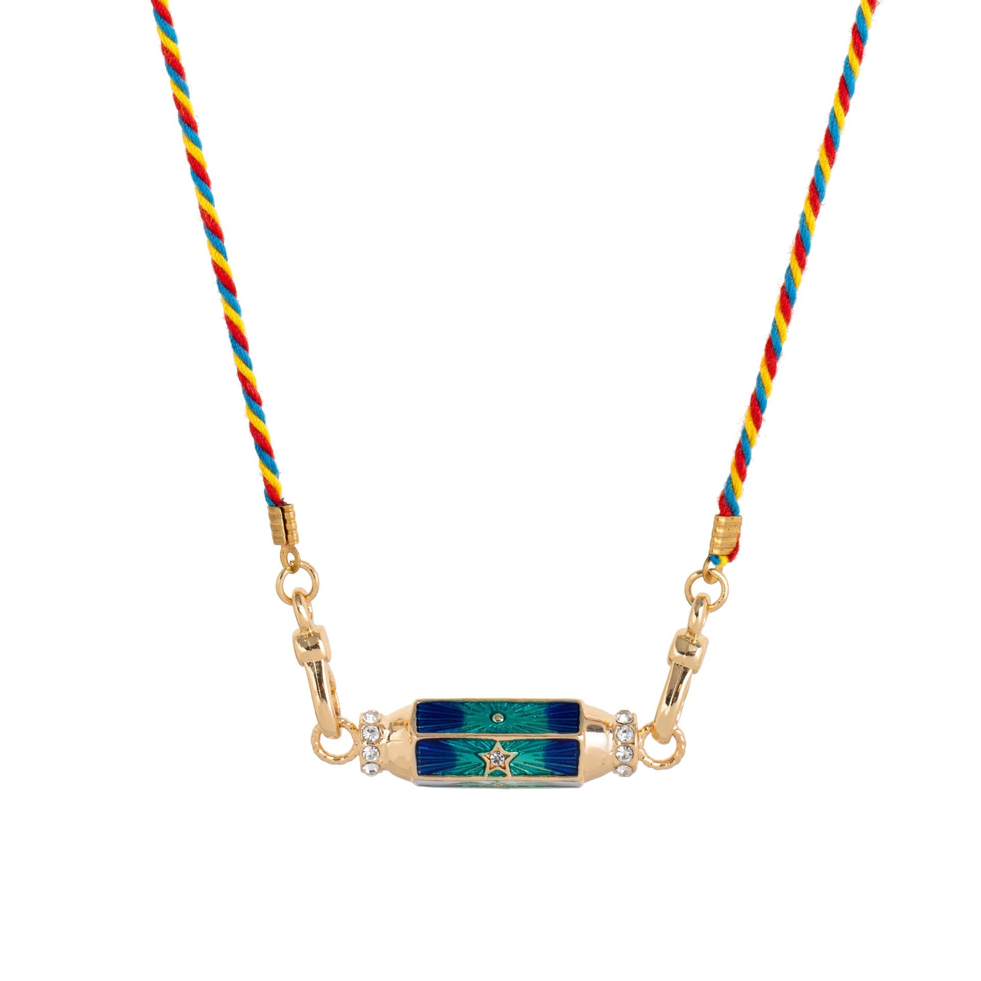 Design A Niche Colored Gilded European And American Pendant Necklace