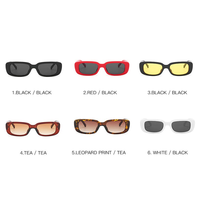 Women’s Trendy Small Frame Square Sunglasses Olive Green Street Style Eyewear