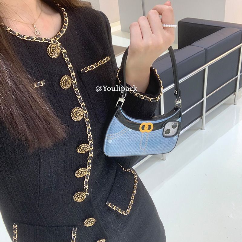 Autumn Winter Fashion Handbag Compatible with iPhone 11 12 14ProMax Cases
