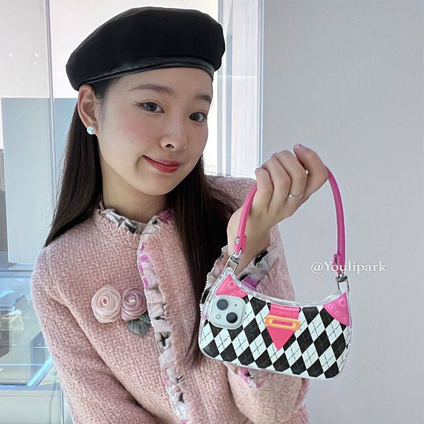 Autumn Winter Fashion Handbag Compatible with iPhone 11 12 14ProMax Cases