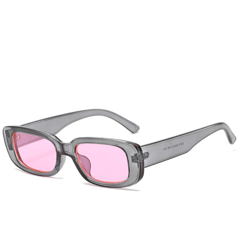 Women’s Trendy Small Frame Square Sunglasses Olive Green Street Style Eyewear