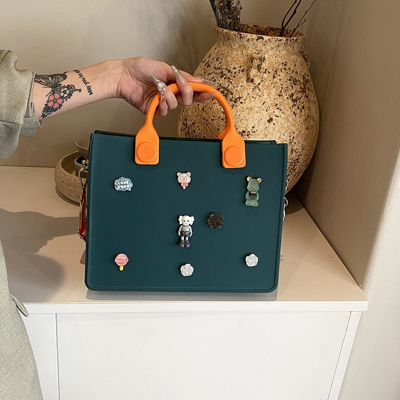 Minimalist EVA Cave Crossbody Handbag with Chain Stylish Women’s Fashion Bag
