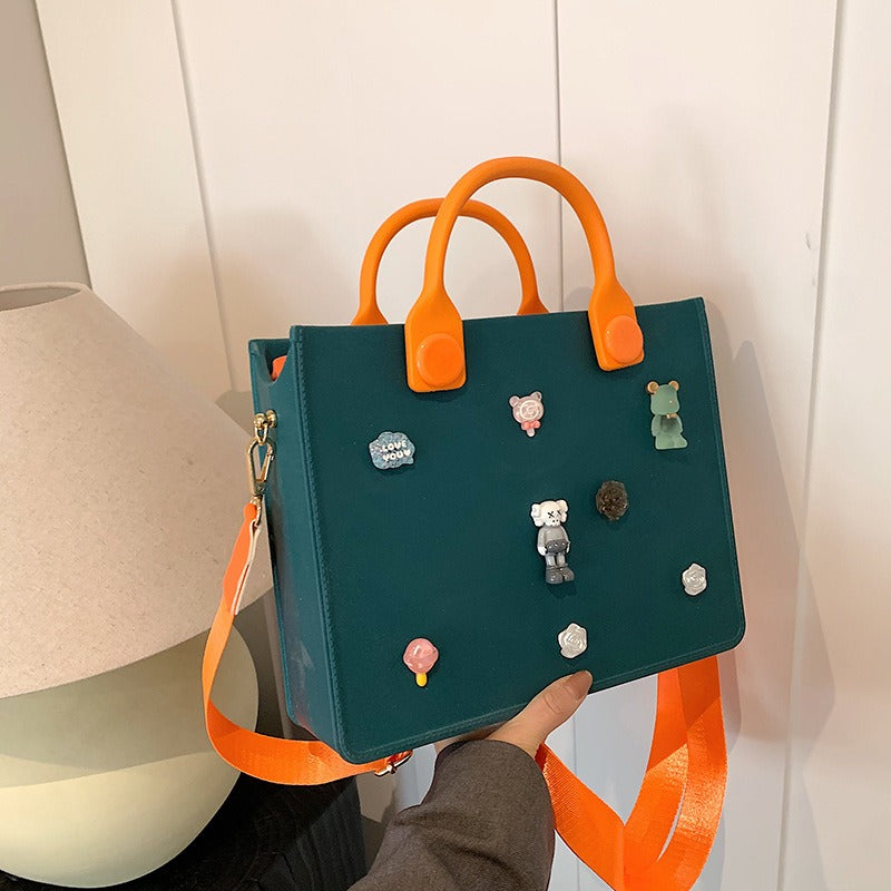 Minimalist EVA Cave Crossbody Handbag with Chain Stylish Women’s Fashion Bag