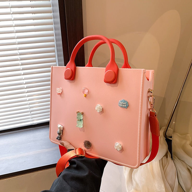 Minimalist EVA Cave Crossbody Handbag with Chain Stylish Women’s Fashion Bag