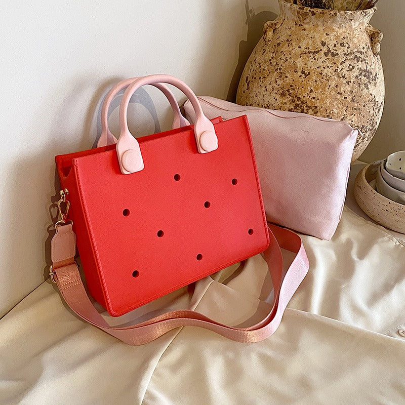 Minimalist EVA Cave Crossbody Handbag with Chain Stylish Women’s Fashion Bag