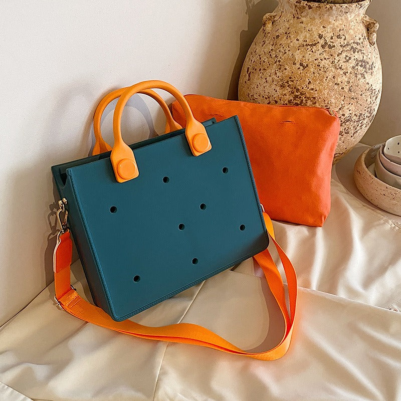 Minimalist EVA Cave Crossbody Handbag with Chain Stylish Women’s Fashion Bag