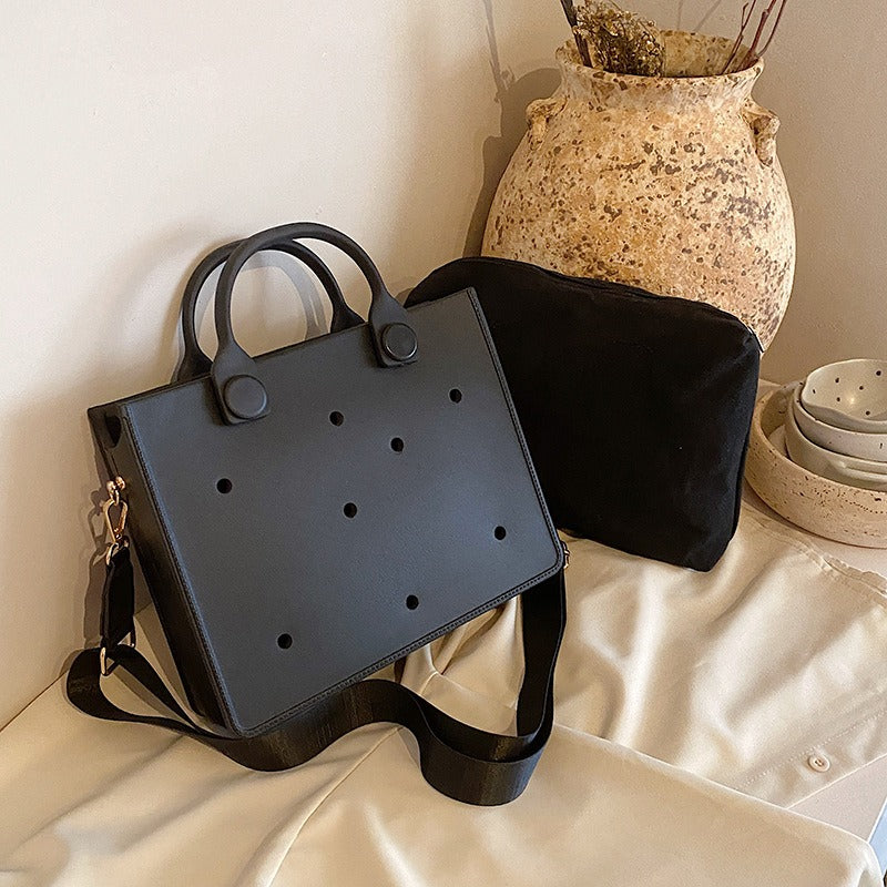 Minimalist EVA Cave Crossbody Handbag with Chain Stylish Women’s Fashion Bag