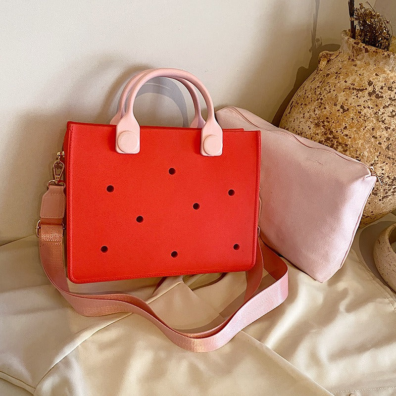 Minimalist EVA Cave Crossbody Handbag with Chain Stylish Women’s Fashion Bag