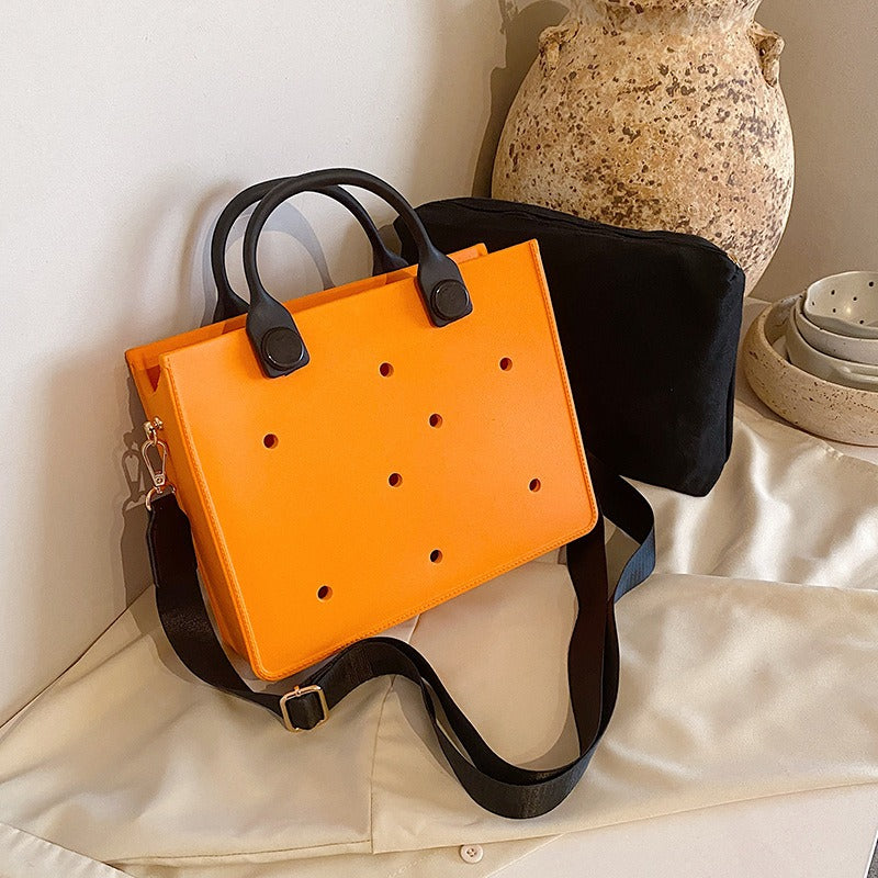 Minimalist EVA Cave Crossbody Handbag with Chain Stylish Women’s Fashion Bag