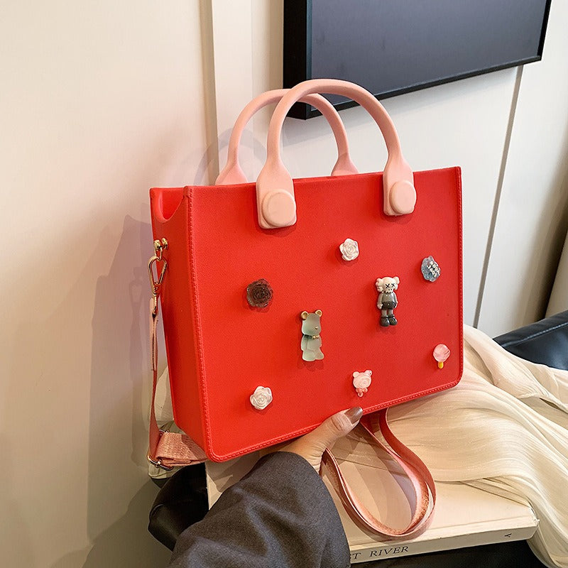 Minimalist EVA Cave Crossbody Handbag with Chain Stylish Women’s Fashion Bag