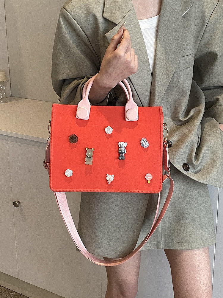 Minimalist EVA Cave Crossbody Handbag with Chain Stylish Women’s Fashion Bag
