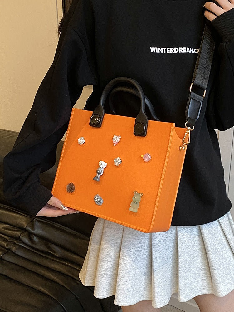 Minimalist EVA Cave Crossbody Handbag with Chain Stylish Women’s Fashion Bag