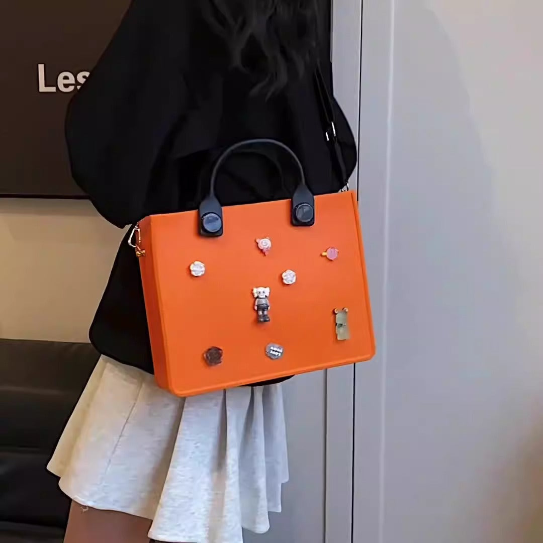 Minimalist EVA Cave Crossbody Handbag with Chain Stylish Women’s Fashion Bag