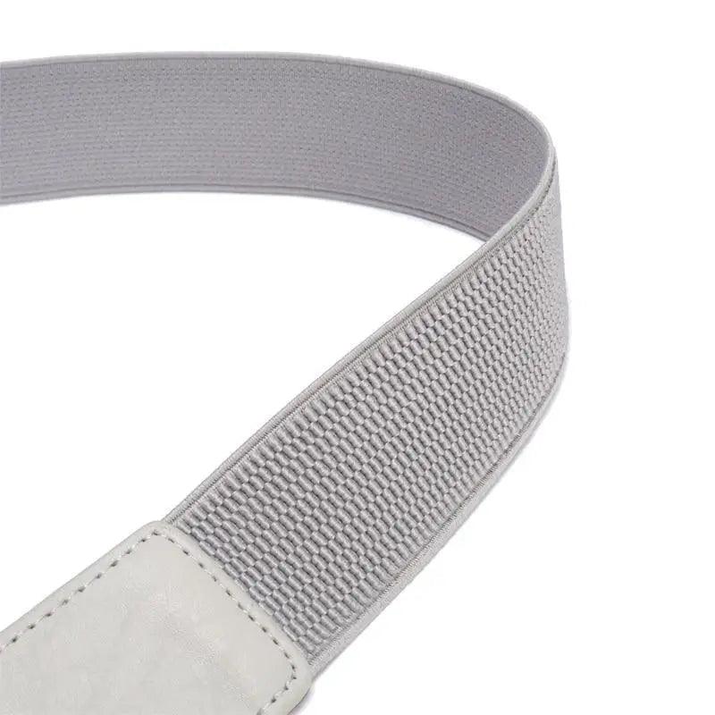 Luxury Elastic PU Leather Wide Belt Stretchy Plus Size Women Waistband