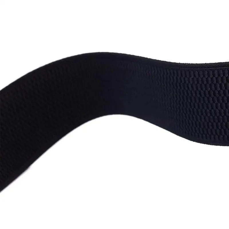 Luxury Elastic PU Leather Wide Belt Stretchy Plus Size Women Waistband