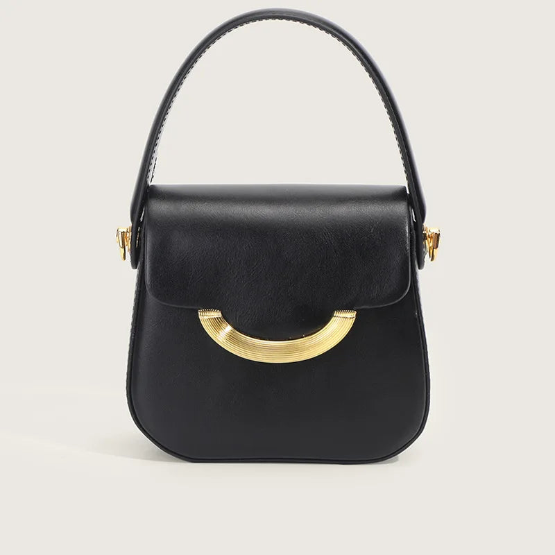 Women’s Mini Chain Crossbody Square Handbag Solid Color Fashion Shoulder Bag