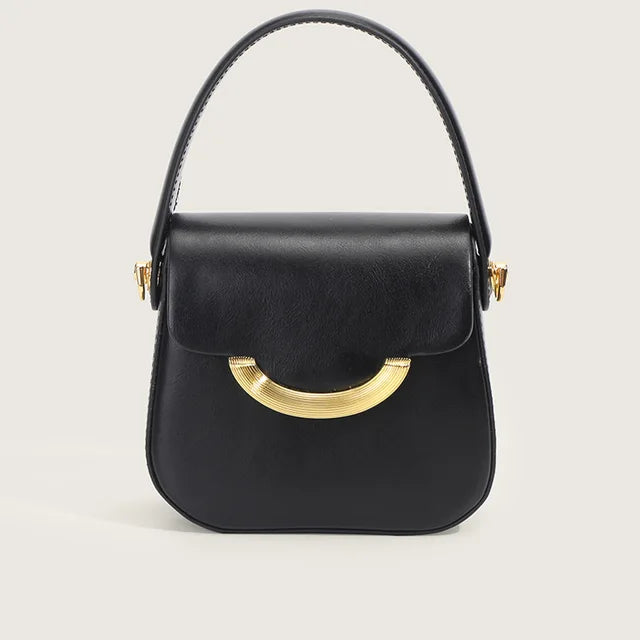 Women’s Mini Chain Crossbody Square Handbag Solid Color Fashion Shoulder Bag