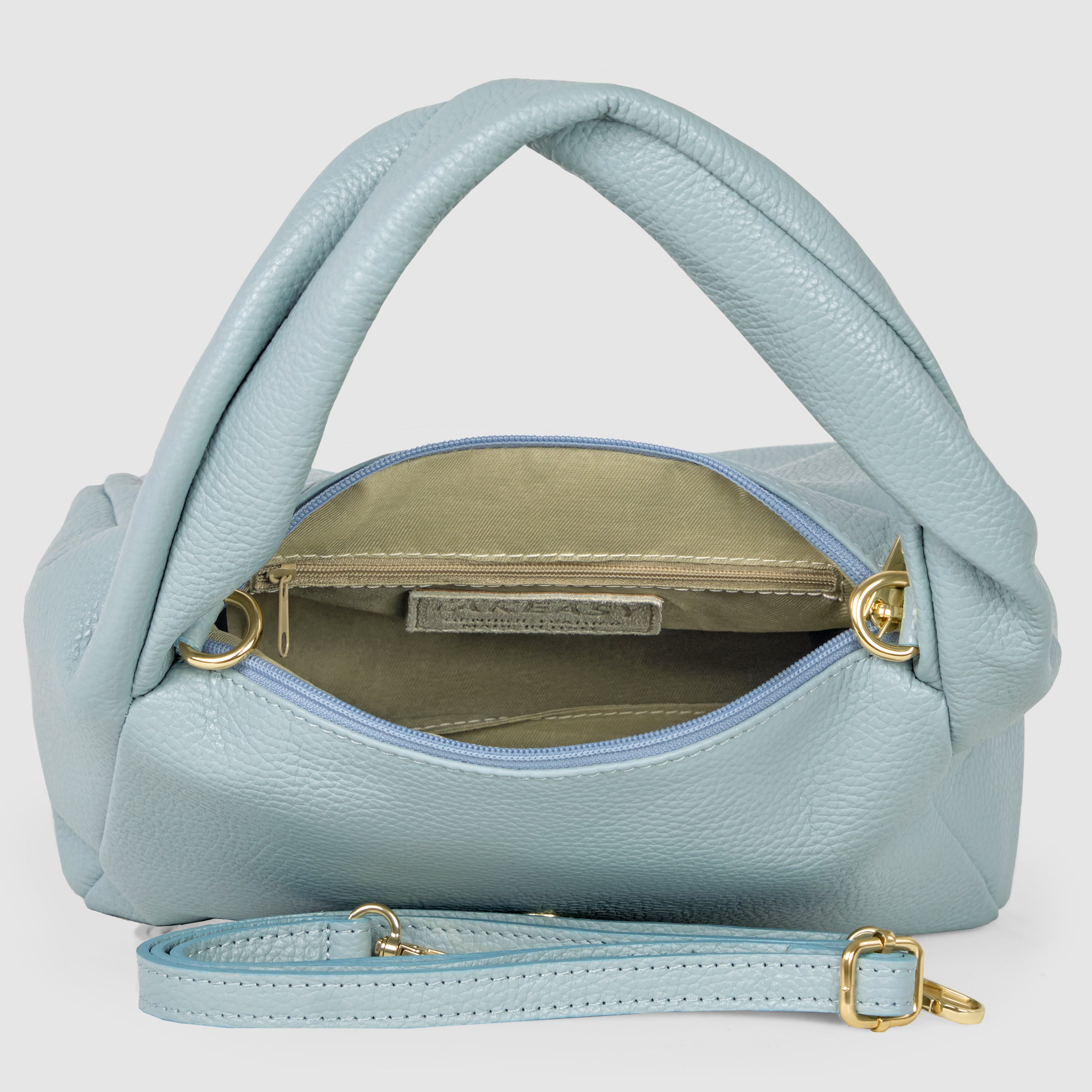Italian Full-Grain Leather Top-Handle Bag | Perugia