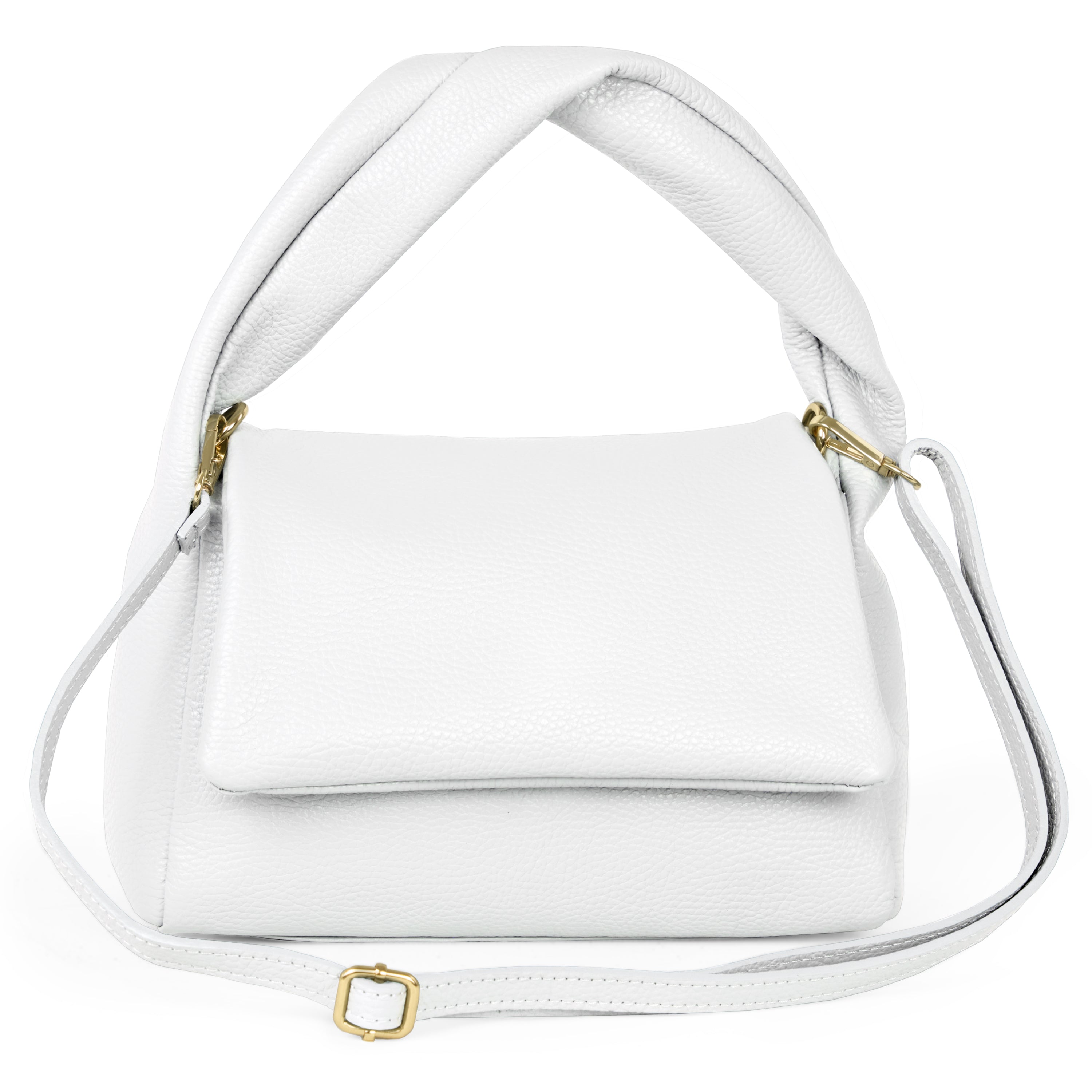 Italian Full-Grain Leather Top-Handle Bag | Perugia