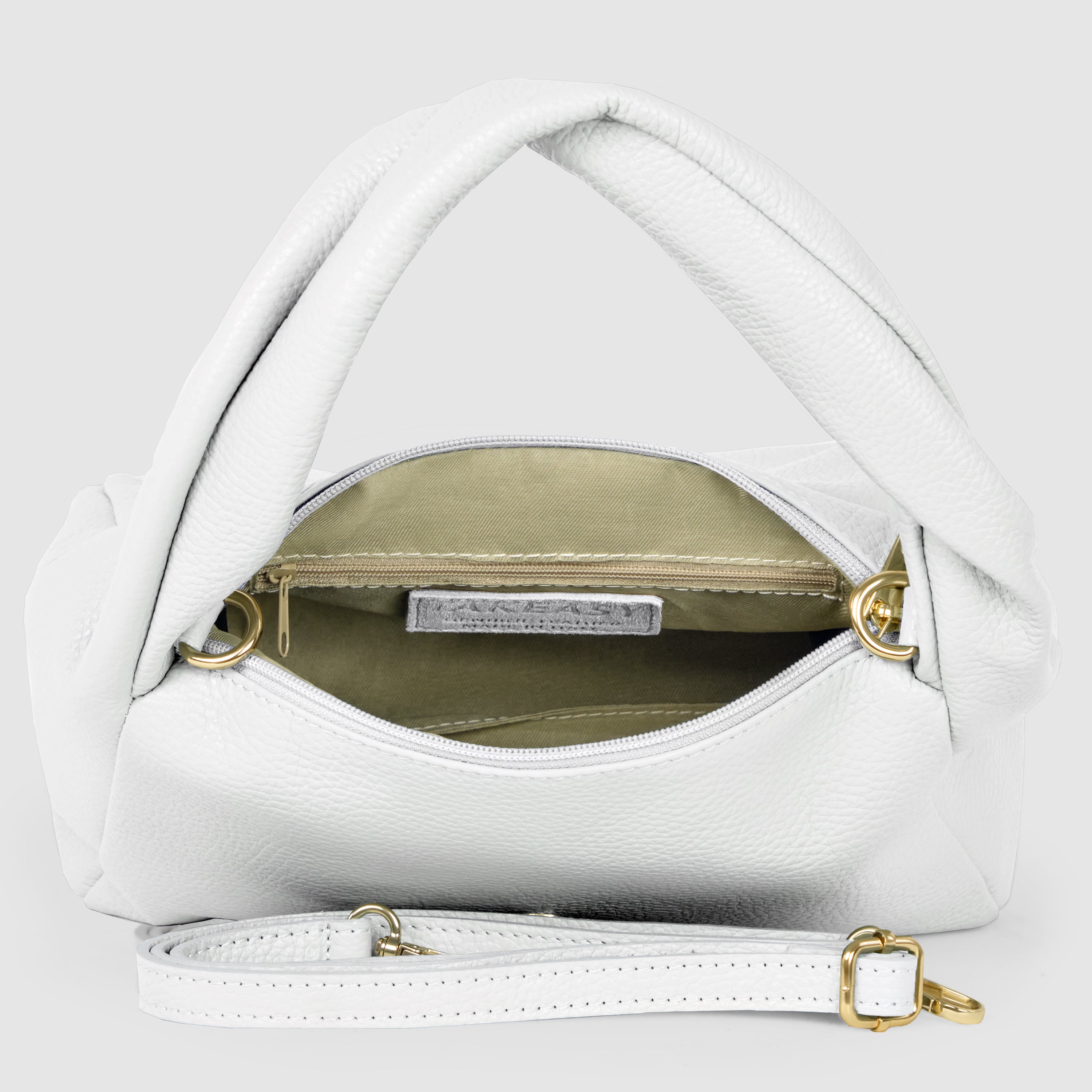 Italian Full-Grain Leather Top-Handle Bag | Perugia