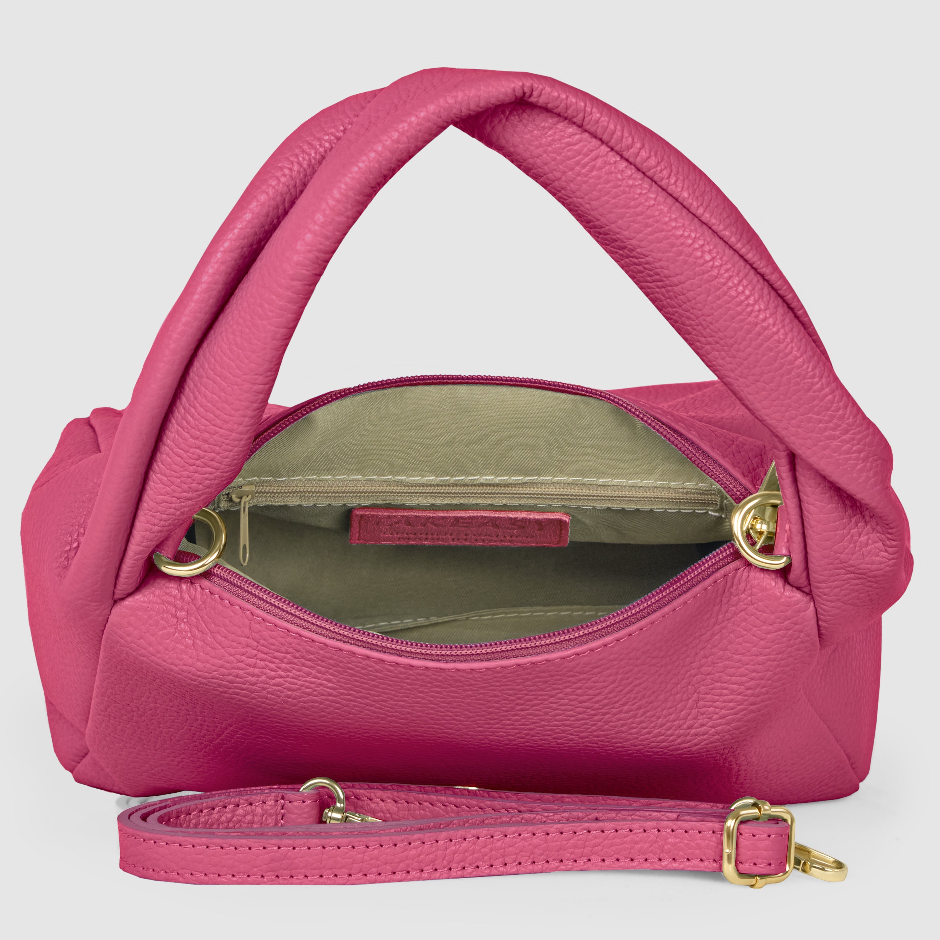Italian Full-Grain Leather Top-Handle Bag | Perugia