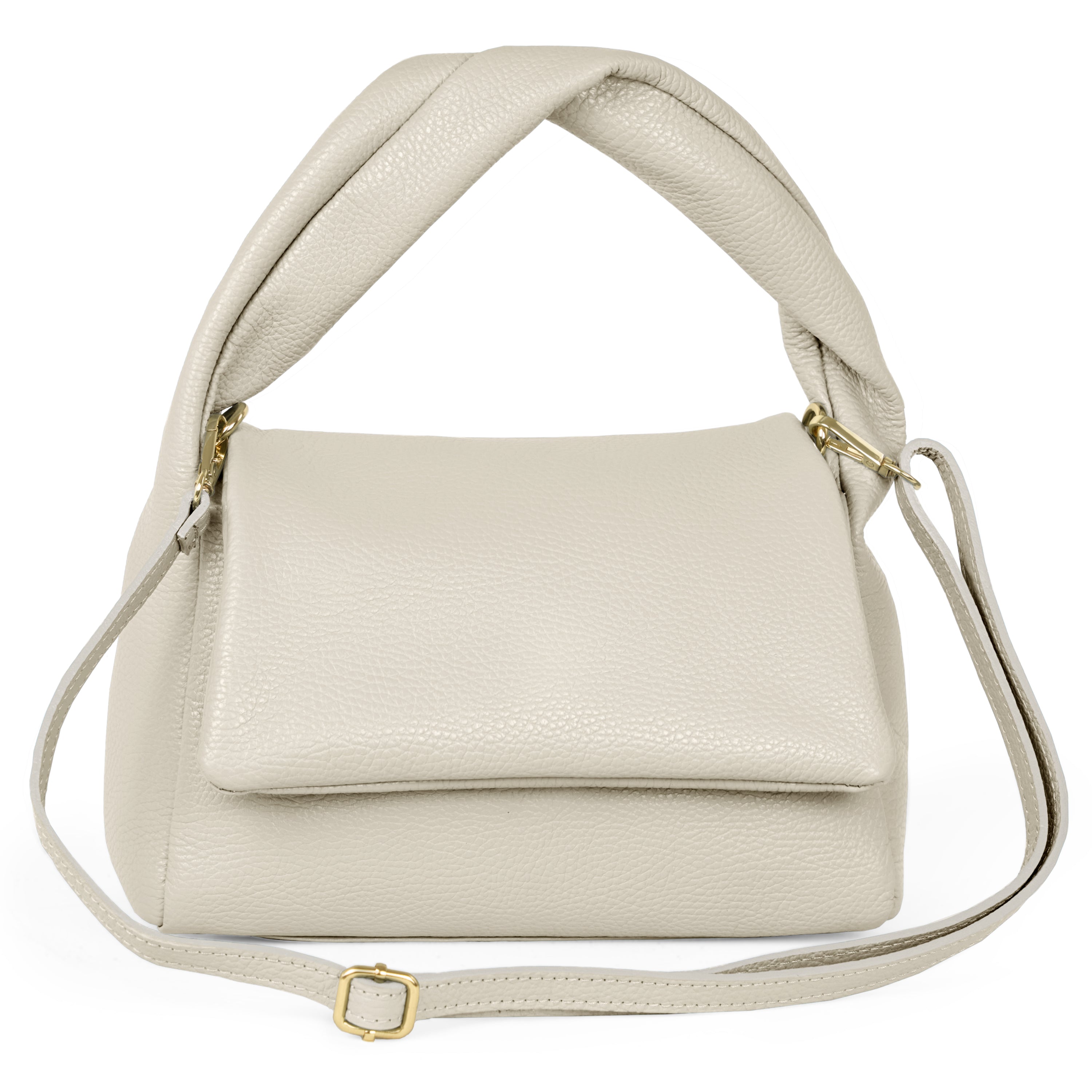 Italian Full-Grain Leather Top-Handle Bag | Perugia