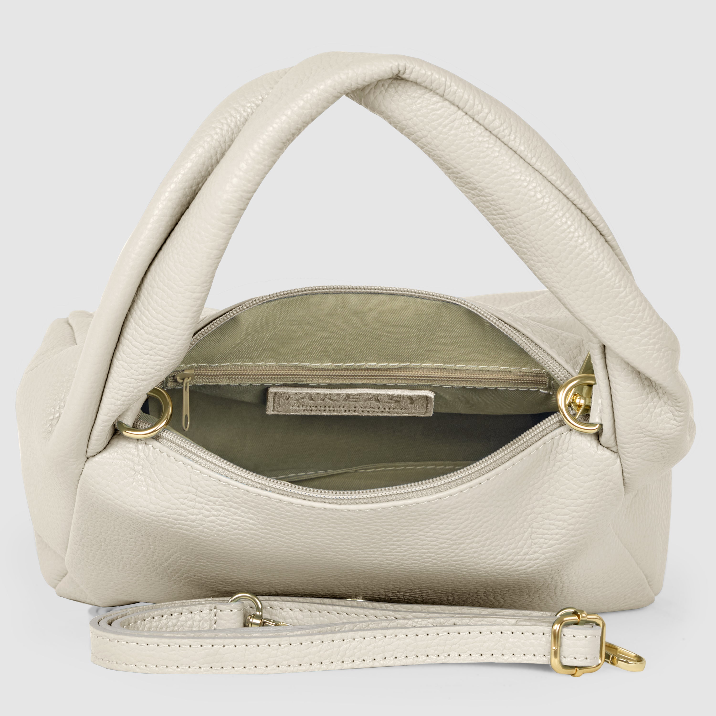 Italian Full-Grain Leather Top-Handle Bag | Perugia