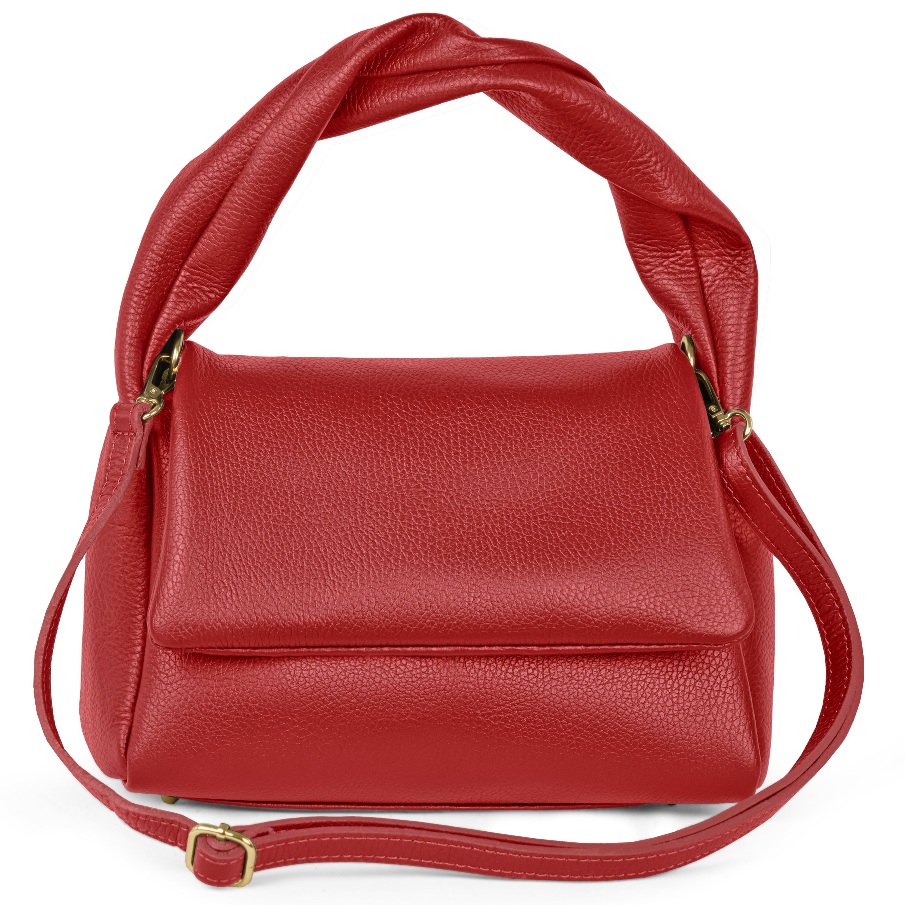 Italian Full-Grain Leather Top-Handle Bag | Perugia