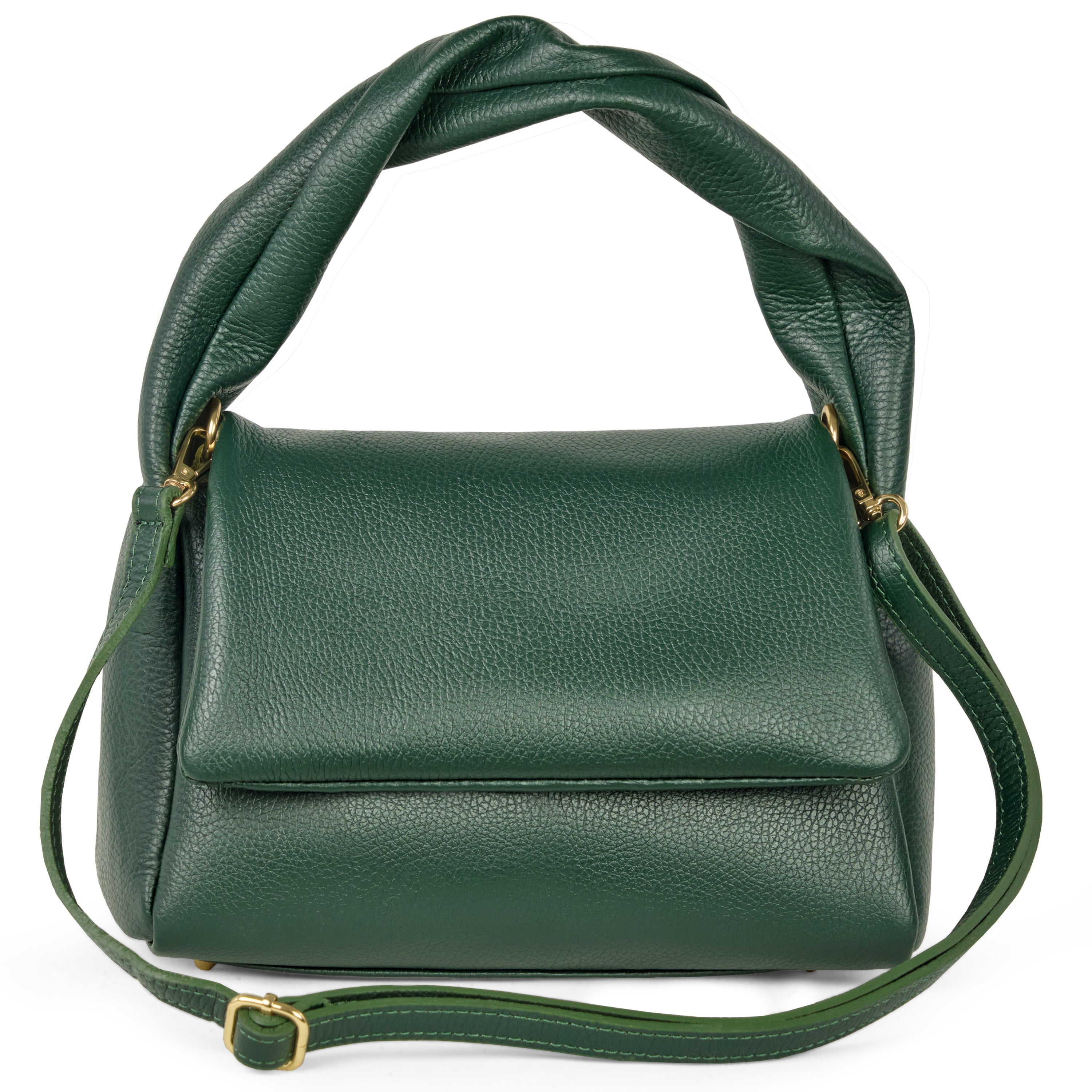 Italian Full-Grain Leather Top-Handle Bag | Perugia